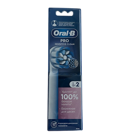 Oral-B Насадка для электрической зубной щетки Sensitive Clean EB60 2 шт
