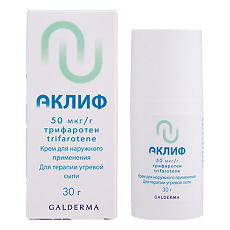 Купить Аклиф крем для наружного применения 50 мкг/г 30 г 1 шт цена