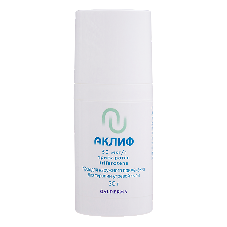 Аклиф крем для наружного применения 50 мкг/г 30 г 1 шт