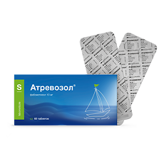 Изображение товара Атревозол таблетки 10 мг 60 шт