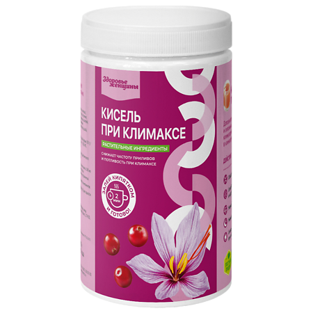 Здоровье женщины Кисель При климаксе (горячего разведения) банка 400 г 1 шт