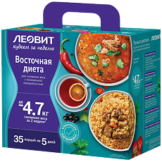 Купить Леовит Худеем за неделю Восточная диета кейс 1 уп цена