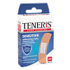 Teneris Лейкопластырь Sensitive бактерицидный на нетканой основе 76 х 19 мм 20 шт