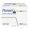 Лозап Плюс таблетки покрыт.плен.об. 12,5 мг+50 мг 90 шт
