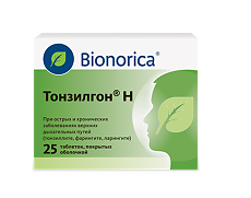 Купить Тонзилгон Н таблетки покрыт.об. 25 шт цена