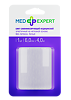 Med Expert Бинт самофиксирующийся медицинский эластичный на нетканой основе без латекса белый 6смх4м 1 шт