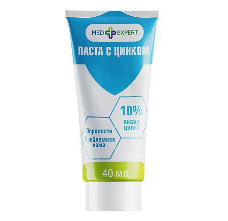 Med Expert Паста с цинком 40 мл 1 шт