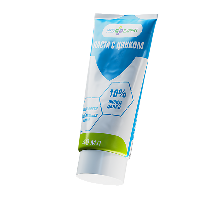 Med Expert Паста с цинком 40 мл 1 шт