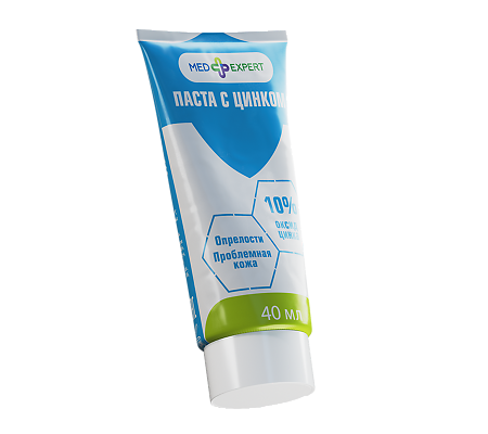 Med Expert Паста с цинком 40 мл 1 шт