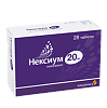 Нексиум таблетки кишечнорастворимые покрыт.плен.об. 20 мг 28 шт