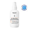 Vichy Capital Soleil UV-Age Daily Невесомый солнцезащитный флюид для лица против признаков фотостарения SPF50+ 80 мл 1 шт