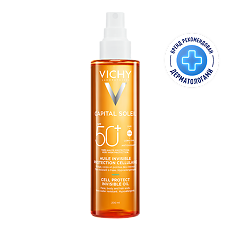 Изображение товара Vichy Capital Soleil Солнцезащитное увлажняющее масло Cell Protect SPF50+ 200 мл 1 шт