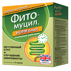 Купить Фитомуцил Норм плюс порошок в пакетиках по 6 г 10 шт цена