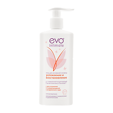Купить EVO Intimate Гель для интимной гигиены Успокоение и восстановление с актив-комплексом Пантелакт 250 мл 1 шт цена
