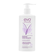 Купить EVO Intimate Гель для интимной гигиены Нежная сила мицелл 250 мл 1 шт цена