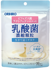 Купить Орихиро/Orihiro Лактобактерии с Лактоферрином гранулы в стик-пакете по 1 г 16 шт цена