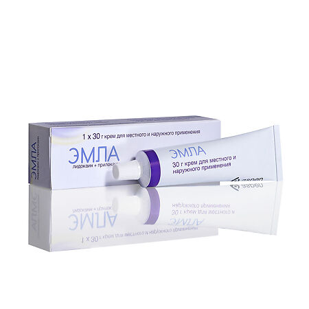 Эмла крем для местного и наружного применения 30 г туба 1 шт