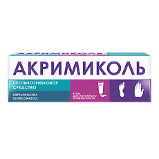 Изображение товара Акримиколь крем для наружного применения 2 % 30 г 1 шт