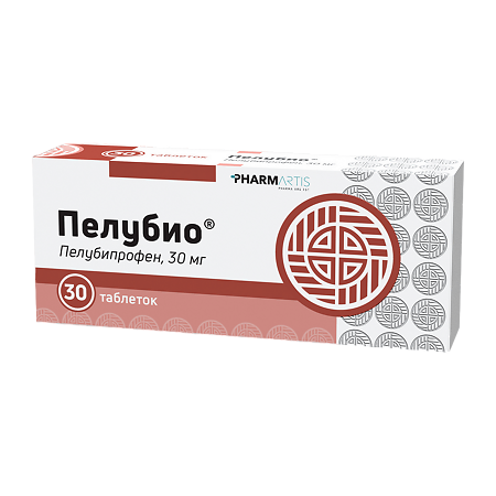 Пелубио таблетки 30 мг 30 шт