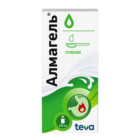 Алмагель суспензия для приема внутрь 250 мл 1 шт
