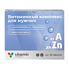Витаминный комплекс A-Zn для мужчин Витамир таблетки покрыт.об. массой 900 мг 60 шт