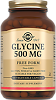Solgar Глициниум 500 мг / Glycine 500 mg Vegetable Capsules капсулы массой 735 мг 100 шт