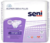 Seni Super Plus Large подгузники для взрослых (100-150 см) 10 шт