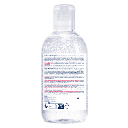 Bioderma Sensibio AR+/Sensibio AR+ Очищающий мицеллярный гель для кожи с покраснениями 250 мл 1 шт