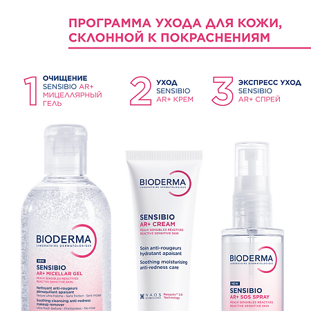 Bioderma Сенсибио AR+/Sensibio AR+ Успокаивающий крем против покраснений 40 мл 1 шт