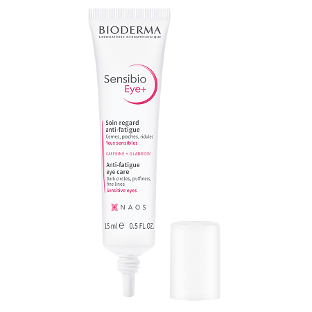 Bioderma Sensibio Eye+ Увлажняющий гель для контура глаз против темных кругов, морщин и отеков 15 мл 1 шт