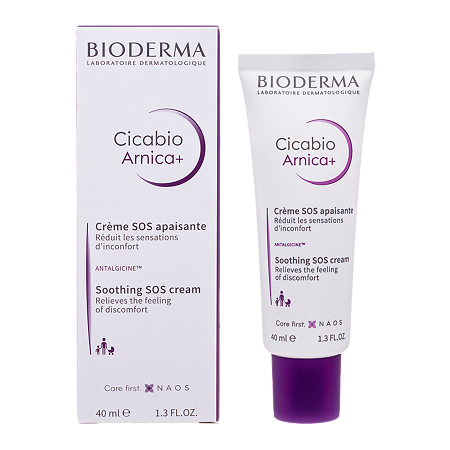 Bioderma Cicabio Arnica+ Успокаивающий SOS крем 40 мл 1 шт