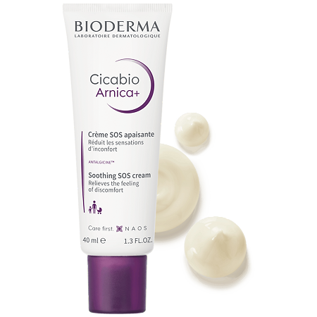 Bioderma Cicabio Arnica+ Успокаивающий SOS крем 40 мл 1 шт