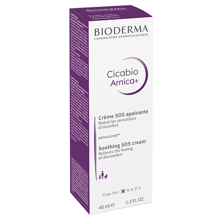 Bioderma Cicabio Arnica+ Успокаивающий SOS крем 40 мл 1 шт