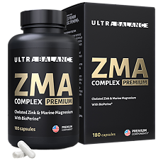 Изображение товара ЗМА Комплекс Премиум / ZMA Complex Premium UltraBalance капсулы массой 800 мг 180 шт