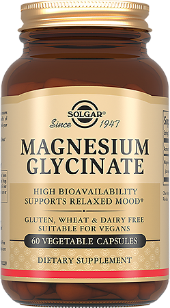 Solgar Глицинат магния капсулы массой 1158 мг 60 шт