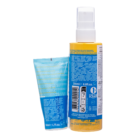 Uriage Набор Bariesun SPF 50+ Невидимый спрей 200 мл+Бальзам восстанавливающий после солнца 50 мл 1 уп