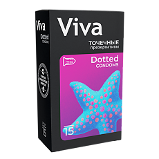 Купить Презервативы Viva точечные 15 шт цена