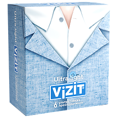 Купить Презервативы VIZIT Ultra light ультратонкие 6 шт цена