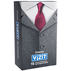 Купить Презервативы VIZIT Classic классические 15 шт цена