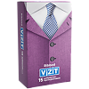 Презервативы VIZIT Ribbed ребристые 15 шт