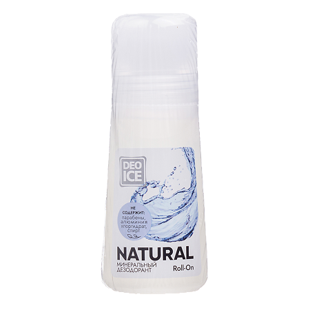 Минеральный дезодорант Deoice Natural 65 мл 1 шт