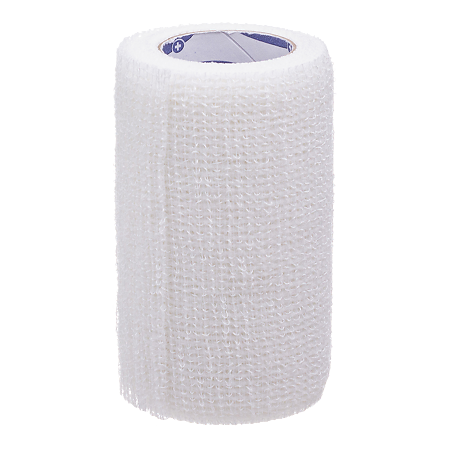 Бинт Пеха-хафт/Peha-haft Color когезивный эластичный фиксирующий 4 м х 8 см белый 1 шт