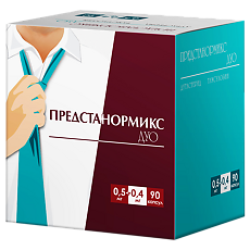 Купить Предстанормикс дуо капсулы с модифицированным высвобождением 0,5 мг+0,4 мг 90 шт цена