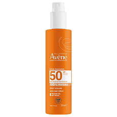 Купить Avene Невидимый солнцезащитный спрей для чувствительной кожи SPF50 200 мл 1 шт цена