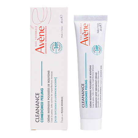 Avene Cleanance Comedomed Peeling Интенсивный крем для ухода за проблемной кожей склонной к акне 40 мл 1 шт