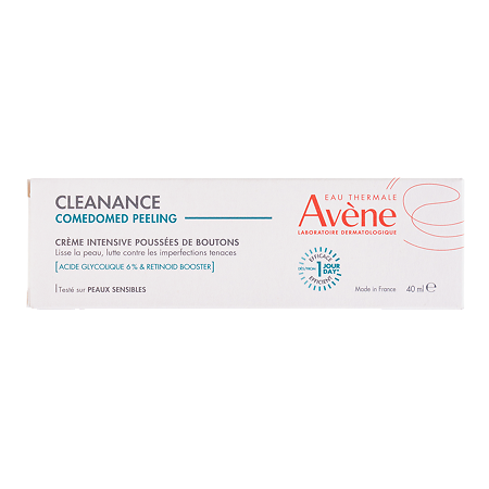Avene Cleanance Comedomed Peeling Интенсивный крем для ухода за проблемной кожей склонной к акне 40 мл 1 шт
