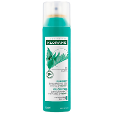 Купить Klorane сухой шампунь с крапивой и витамином Е для жирных волос спрей 150 мл 1 шт цена