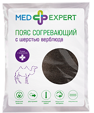 Купить Med Expert Пояс эластичный полушерстяной согревающий ИНТЕКС с шерстью верблюда р 5 (XL) 1 шт цена