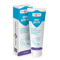 Купить Med Expert Крем для ног при натоптышах и сухих мозолях с мочевиной 75 мл 1 шт цена