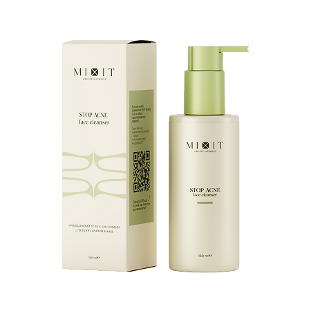 Изображение товара Mixit Stop Acne Очищающий гель с кислотами для проблемной кожи 150 мл 1 шт